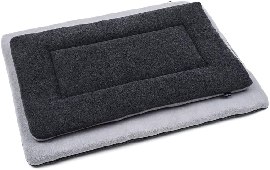 Pet Bed, Small Dog Bed 24 inch, Washable Flat Pet Bed, Reversible Crate Pad