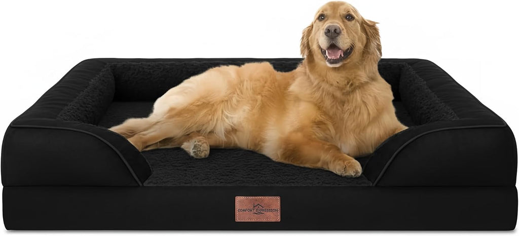 Comfort Expression Waterproof Orthopedic Dog Bed for Extra Large Dogs