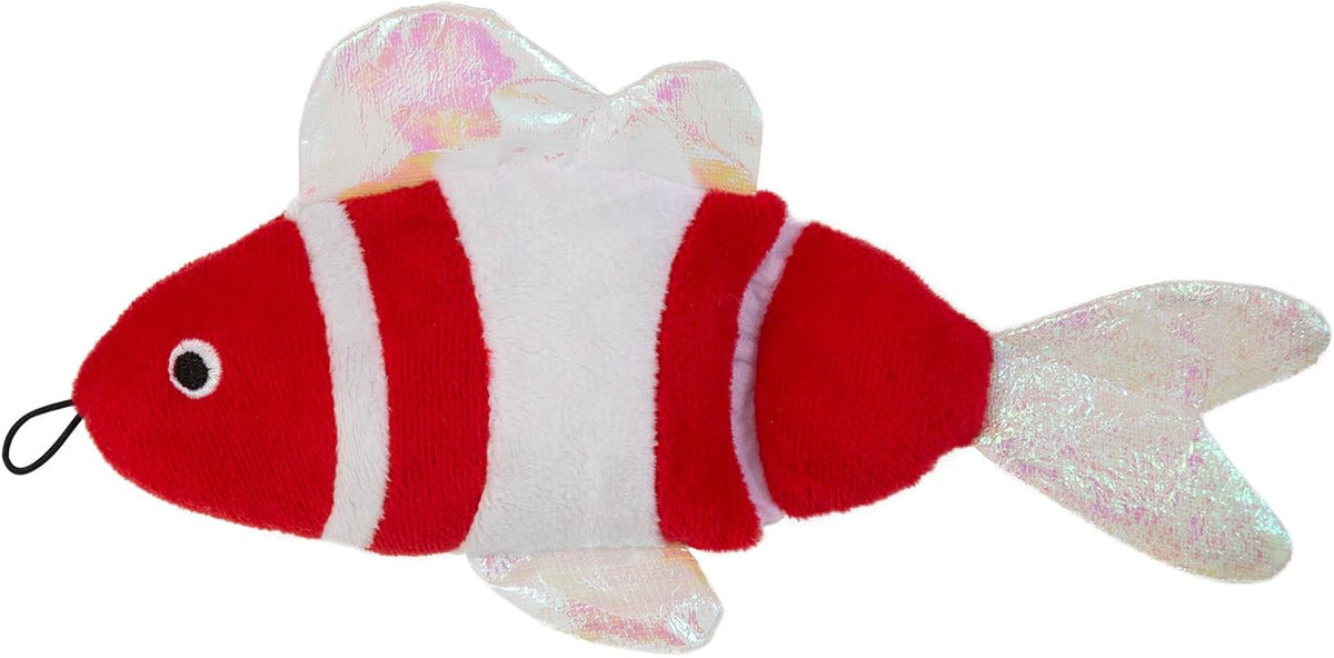 Mad Cat Bright Fish Kicker Cat Toy with Touch Activated Light Up, Pack of 1