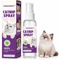 Catnip Spray for Cats, Catnip Mist for Indoor Cats - Organic Herbal Formula to Encourage Active Play & Renew Old Toys, 100% Natural & Safe (2 fl.oz)