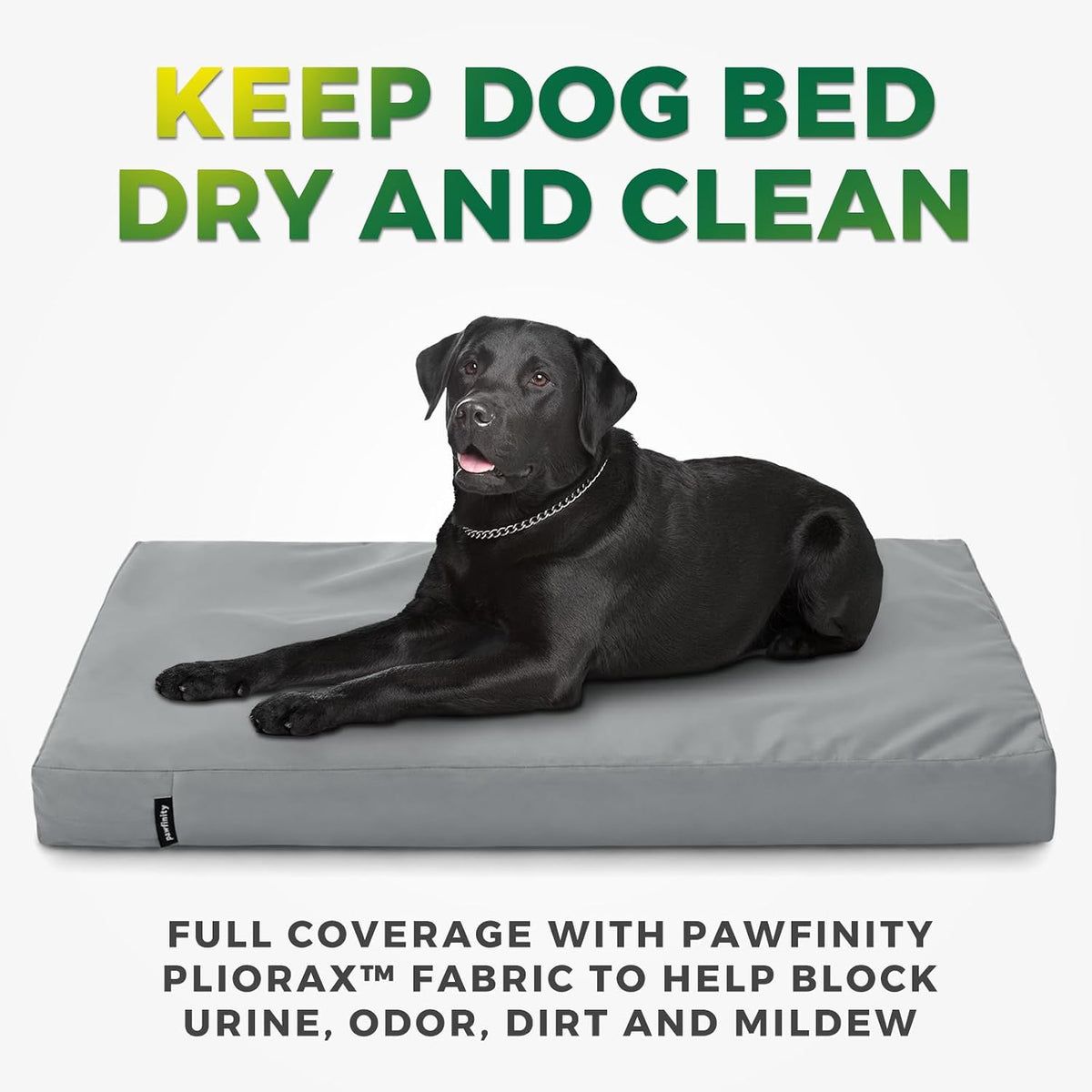 PAWFINITY Small Waterproof Dog Bed Cover Replacement Washable with Zipper