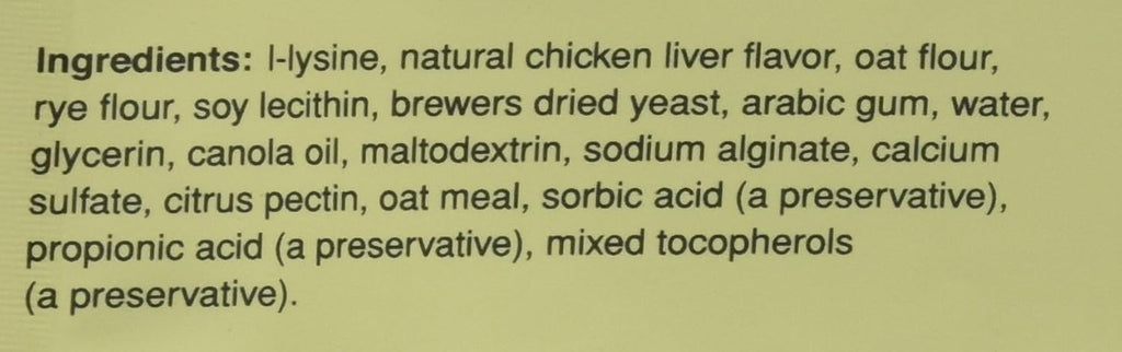 Pet Naturals Lysine for Cats,Chicken Flavor,60 Chews - Immune and Respiratory Support for Cats - No Wheat or Corn - Vet Recommended,(Pack of 2)