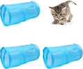 iCAGY Cat Tunnel for Indoor Small Cats Kittens Rabbits, Foldable Tube Toys