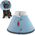 Agape Soft Dog Cone for Small Dogs & Cats, Recovery Collar to Stop Licking