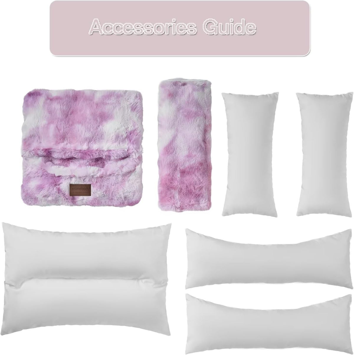 Washable Orthopedic Dog Bed,Rectangle Fleece & Luxury Pet Bed with Removable Zipper Cover & Anti-Slip Bottom,Suitable for Medium Large Dogs,30x25x7.5inches,Tie-dye Lavender