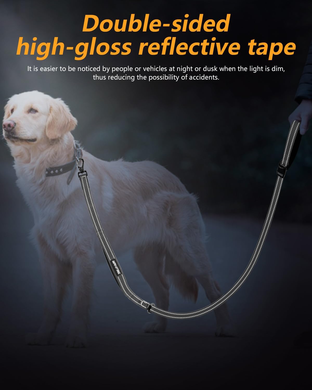 Hands Free Dog Leash, Multifunctional Crossbody Dog Leash