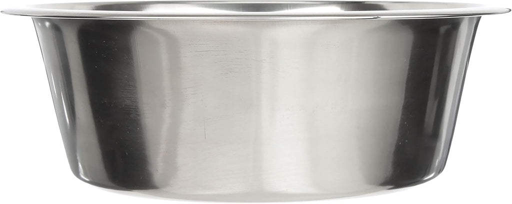 Neater Pet Brands 12 Cup (96 oz.) Stainless Steel Dog Bowls, 1 Single Large Dog Water Bowl or Food Bowl for Indoors or Outdoors, Metal Bowls for Large Breed, Dishwasher Safe Dish for Extra Big Dogs 