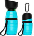 Pecute Portable 22 oz Dog Water Bottle, 2 in 1 Dog Water Bottle Bowl Leakproof with Double Seal, BPA Free, Lightweight, Pet Water Bottel Dispenser for Outdoor Walking Triping Hiking Camping Travels | Pet Water Dispenser Portable for Outdoor Walking Hik...