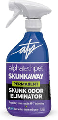 ATP Skunk Away Permanent Skunk Odor Remover for Pets and Fabrics, 16 Fl Oz