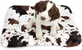 Dog Bed Crate Pad Pet Cushion Crate Mat Puppy Bed for Small Dogs Soft Fluffy Kennel Pad for Dog Crate, Anti-Slip