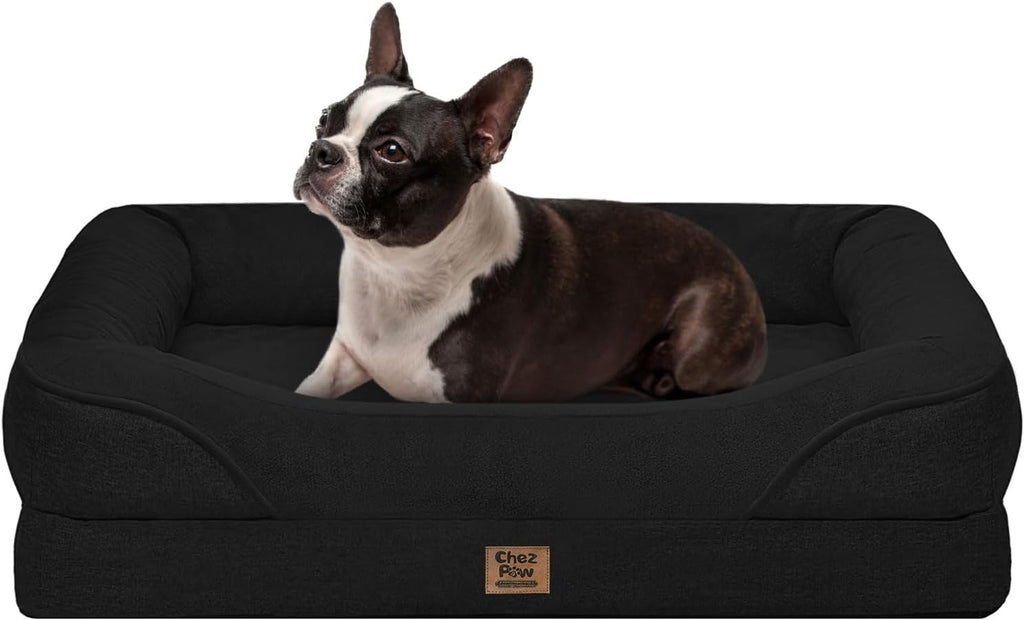 Chez Paw Orthopedic Waterproof Dog Bed for Medium and Large Dogs