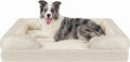 INVENHO L Plus Orthopedic Dog Bed for Large Dogs, Washable Dog Sofa with Egg-Crate Foam, Waterproof Lining and Non-Skid Bottom