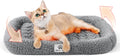 Mora Pets Self Warming Cat Bed Self Heating Pet Pad with Bolster and Foam