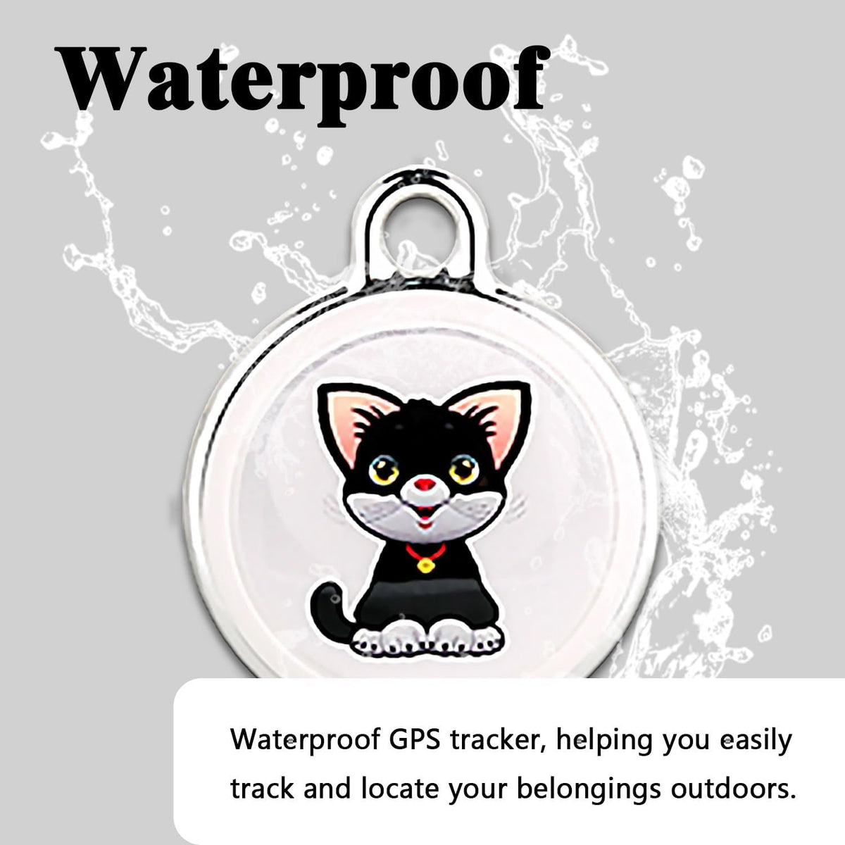 GPS Tracker for Dogs,Mini Cat Tracker,Smart Pet Tracker,No Monthly Fee