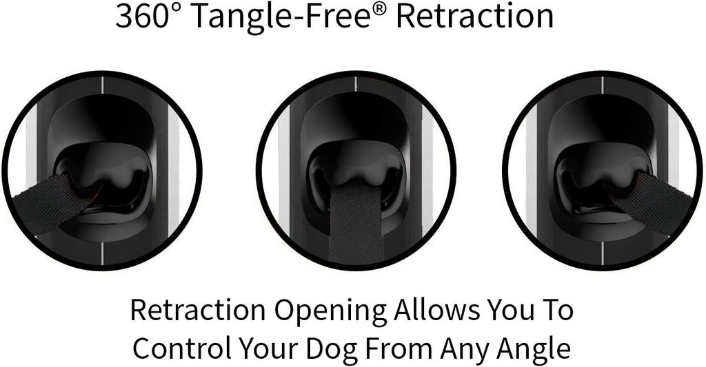 TUG Original Retractable Dog Leash, 16 ft (Large, Blue)