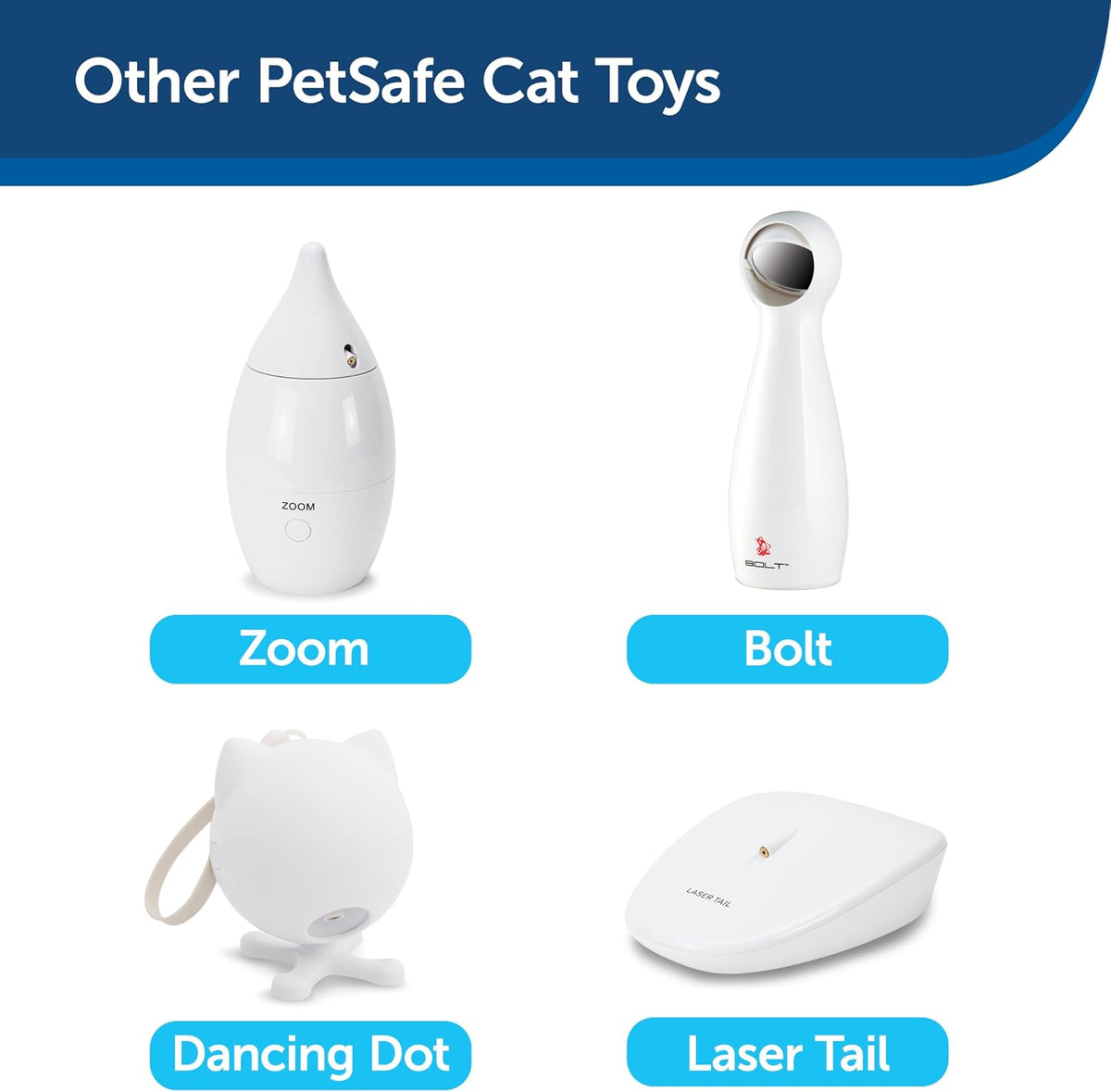 PetSafe Slimcat Feeder Ball Cat Toy, Blue | Interactive Puzzle Game for Your Cat, Adjustable Openings Control Portion & Feed Speed, Slows Fast Eaters, Improve Digestion