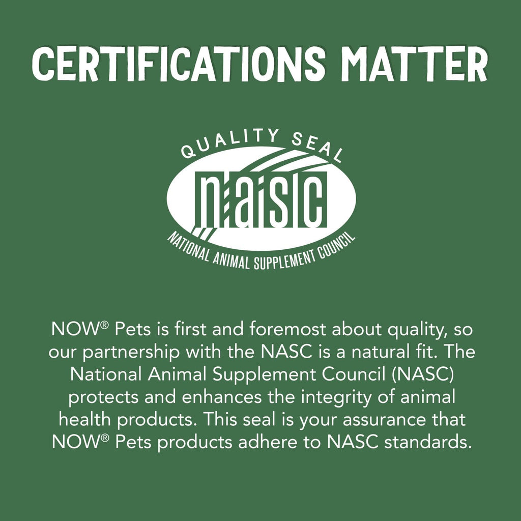 Now Pet Health,L-Lysine Supplement,Powder,Formulated for Cats,NASC Certified,8-Ounce,(Pack of 2)