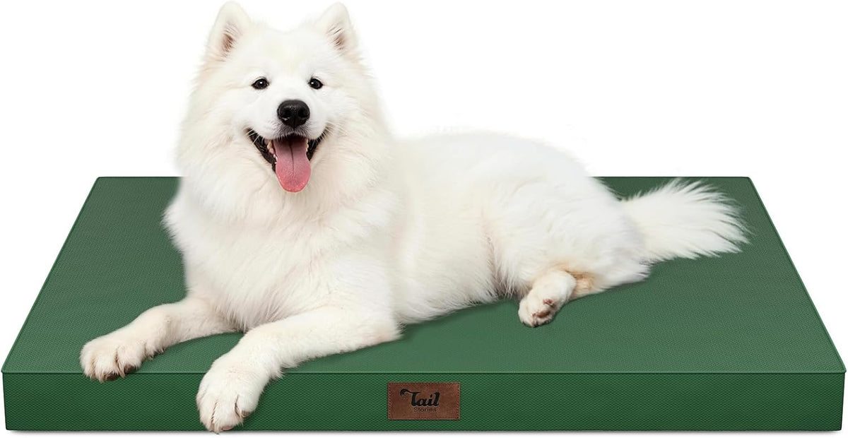 Large Waterproof Orthopedic Dog Bed with Egg Crate Foam