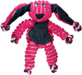 Kong Floppy Knots Rope and Plush Dog Toy, Bunny, Medium/Large | Knotted Rope & Plush Toy with Minimal Stuffing & a Squeaker, Great for Teething, Tugging & Lively Play