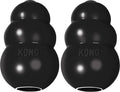KONG Extreme Dog Toy, Natural Rubber Chew, for Small Dogs (Pack of 2) | Treat-Filling Chew & Fetch Toy with Erratic Bounce, Made from KONG's Most Durable Natural Rubber for Power Chewers