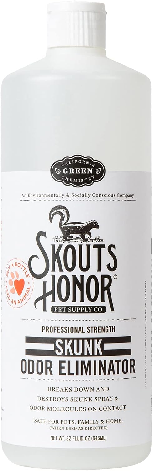 SKOUT'S HONOR Skunk Odor Eliminator for Pets, 32 oz