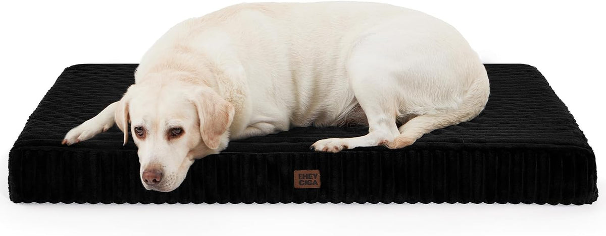 EHEYCIGA Orthopedic XL Dog Beds Large Sized Dog, 44"x32" Washable Pet Bed