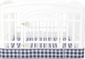 Dog Playpen Bottom Pad Fits for 36 Inch 4 Panels Exercise Pet Playpen, Dog Crate Pad Puppy, Hoop and Loop Design (Note: Playpen Not Included). (BlackCheckered)