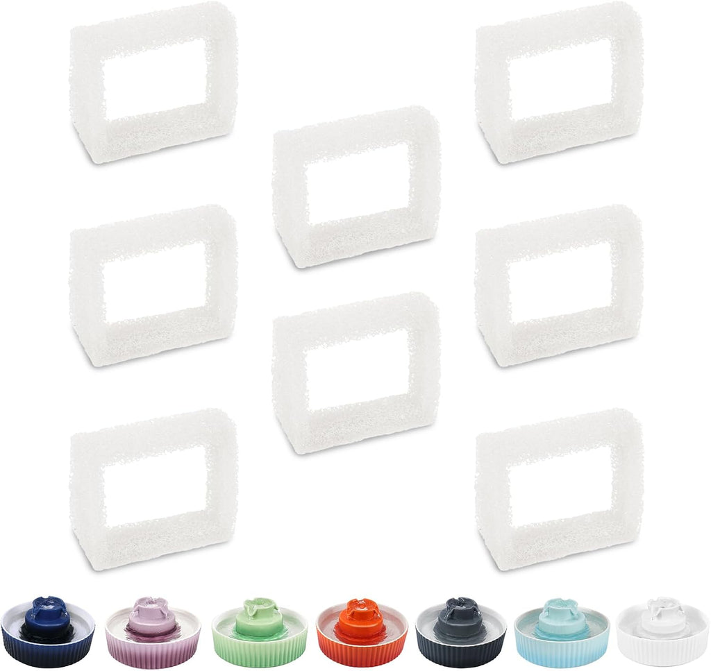 Lawfery 8 Pack Replacement Sponge Foam Filters