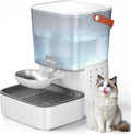 Pet Water Dispenser, 4.3L Wireless Auto Refill, No Pump, No Filter