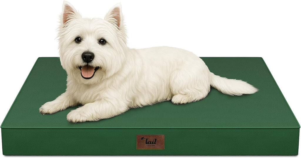 Waterproof Orthopedic Dog Crate Bed for Small Dogs & Cats