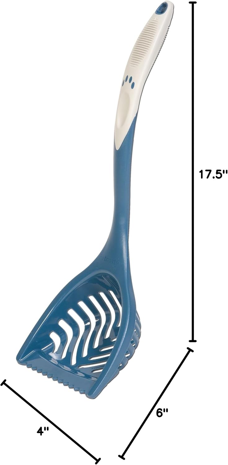 Petmate Ultimate Litter Plastic Scoop 22972, 17.5 x 4 x 6in, 4.8 oz