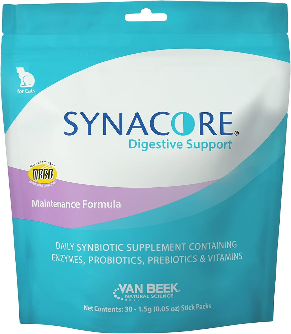 Synacore Feline - (30 Count) All Natural Formula to Provide Immune Support for Cats & Help Maintain Digestive Health - Probiotics and Vitamins for Cats - Natural Pet Products