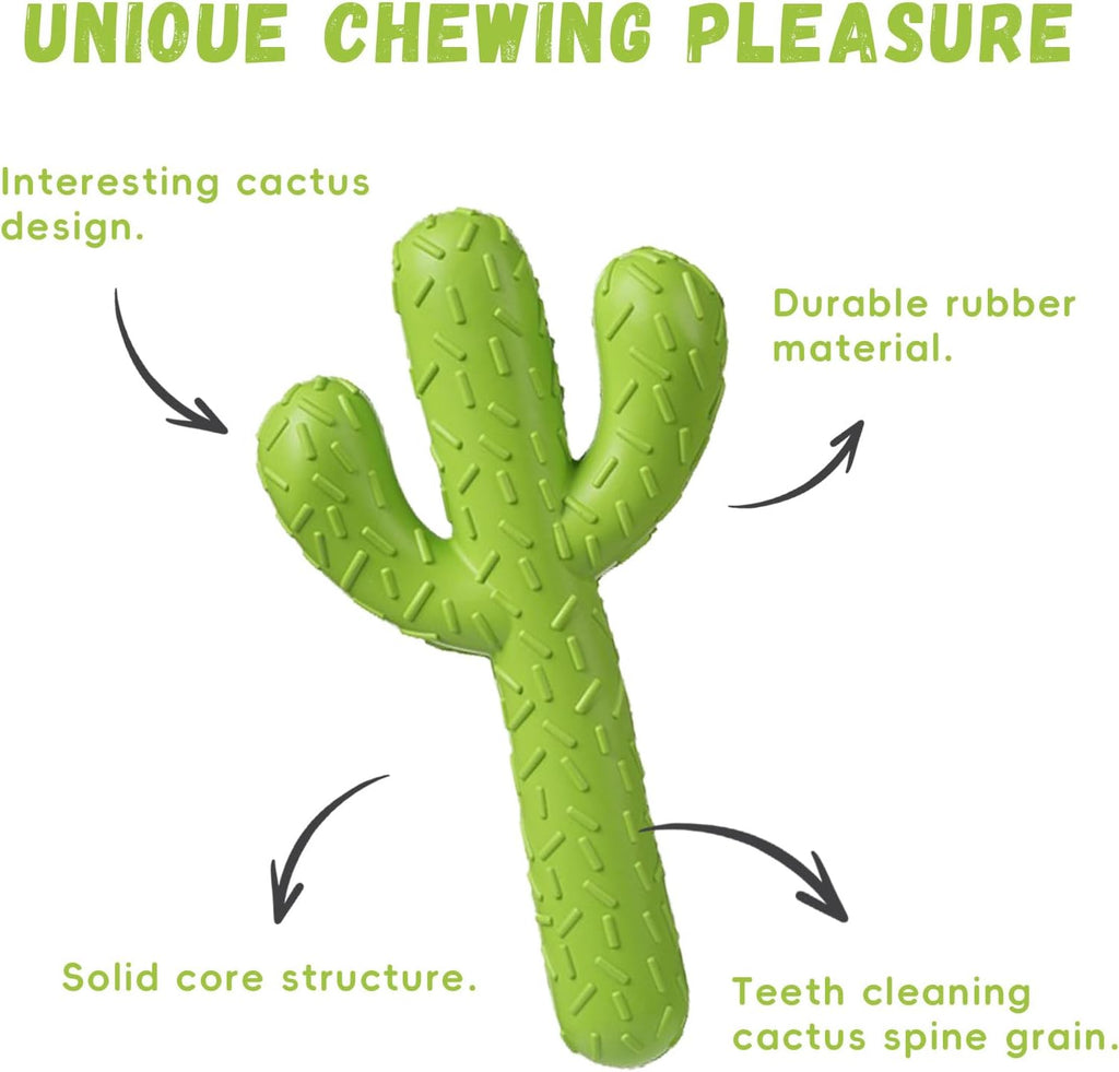 MewaJump Dog Chew Toys, Durable Rubber Dog Toys for Aggressive Chewers