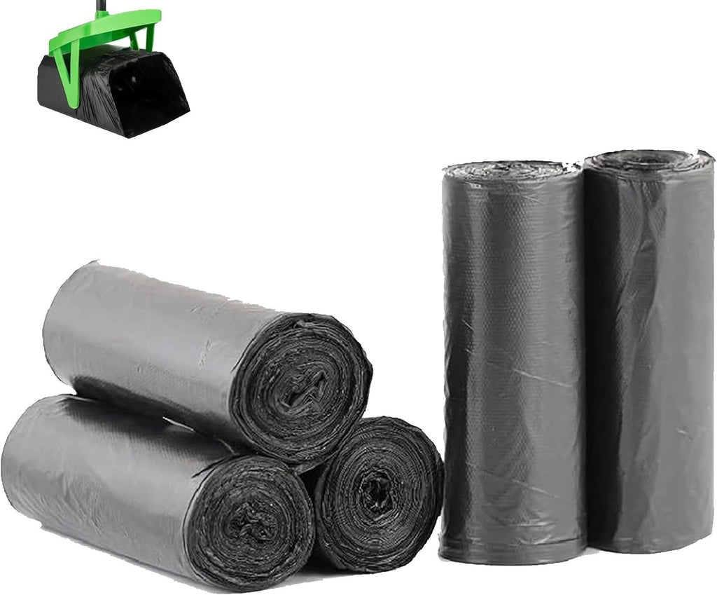FUSBUNTY Dog Waste Bags, 100 Count Replacement Bags for Pooper Scooper | Sized 19.7 x 17.7 Inches for FUSBUNTY Swivel Bin & Rake Set. Durable Pet Waste Bags for Easy Dog Poop Cleanup.