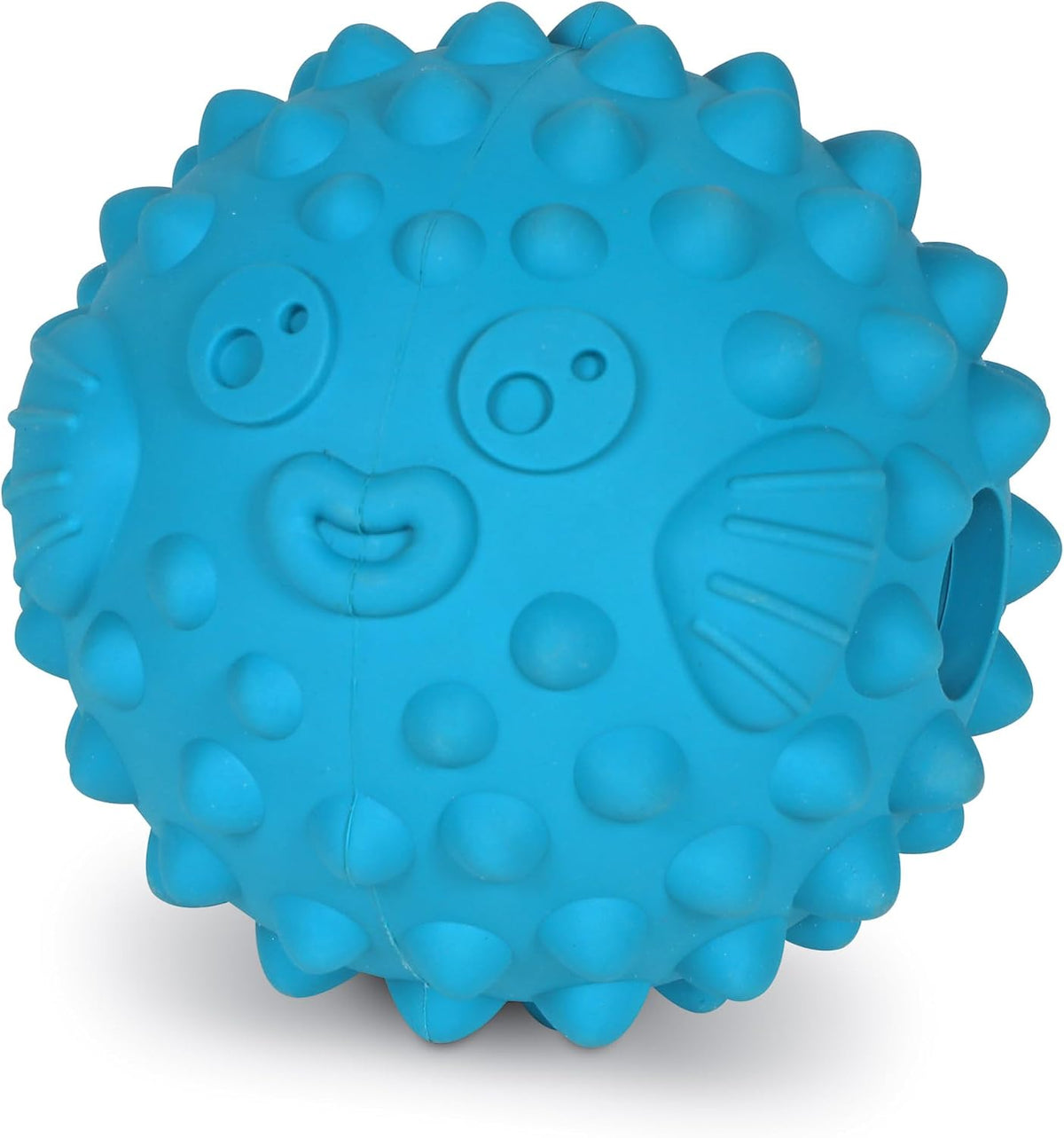 Brightkins Tough & Tumble Treat Dispenser Large Pufferfish