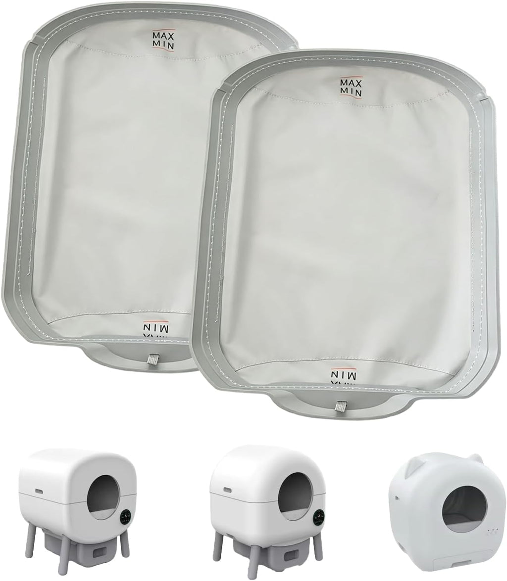 Waterproof Pad for Self Cleaning Litter Box (Two Pack) | Washable Removable Cat Litter Box Pad, Leak-Proof Replacement Liner Accessories