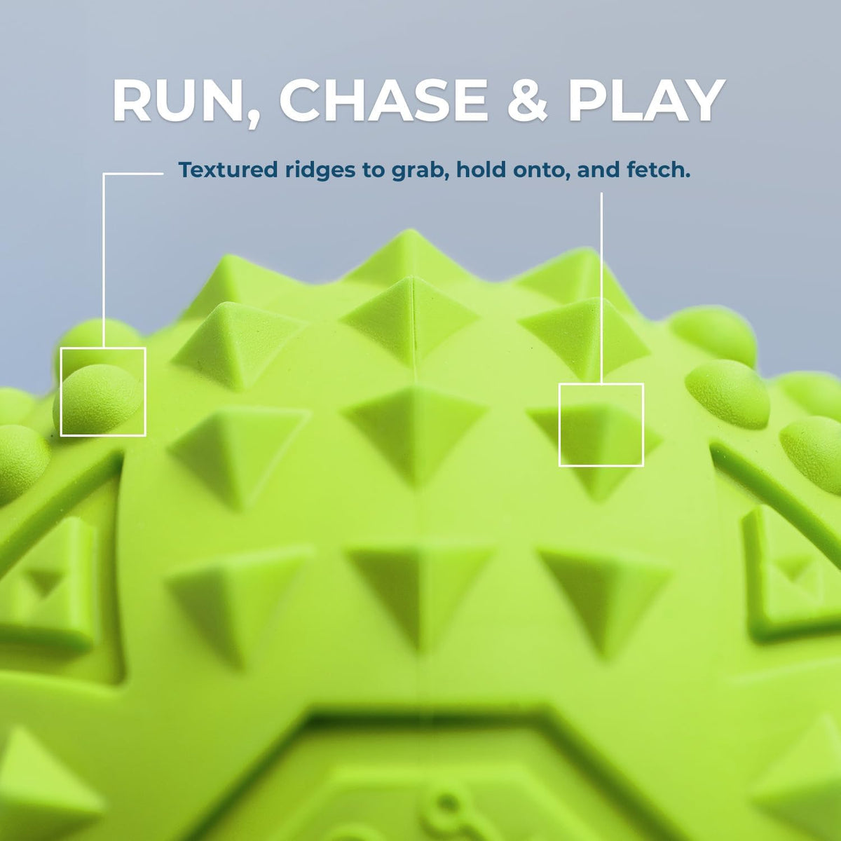 Best Pet Supplies Squeaky Dog Toys with Soft Durable Fabric for Small, Medium and Large Pets Interactive Toy for Indoor Play, Supports Active Biting and Play - Green, Large