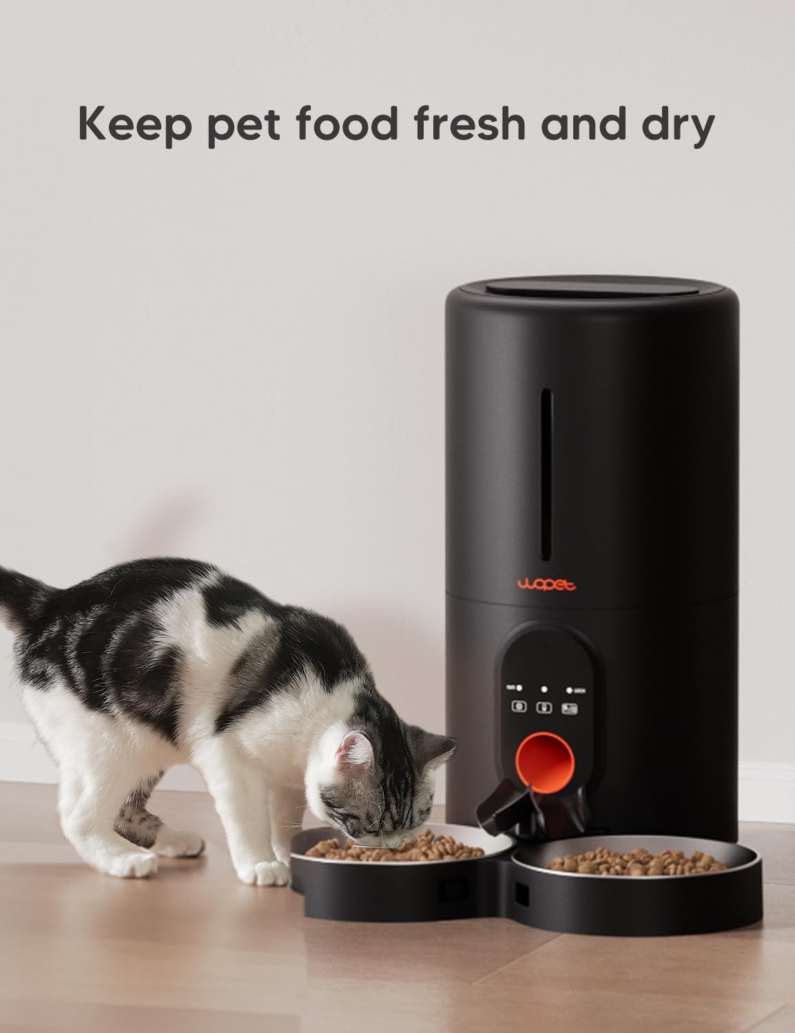 WOPET Pet Food Desiccant Bag, 4-Pack Keep Cat and Dog Food Dry & Fresh, Suitable for Automatic Cat Feeder FT50D, HA10DP, HV10DP, FW70, FT70Plus, CL11, CA10