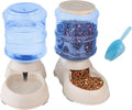 Automatic Cat & Dog Feeder and Water Dispenser Set with Scoop