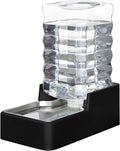 RIZZARI 8L Dog Water Dispenser: Leak-Proof Gravity Refill Waterer