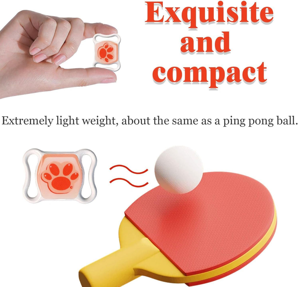 Pet GPS Tracker for Dogs & Cats, Smart GPS Collar with Real‑Time Tracking