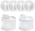 Cheerble Pumpless Pet Water Elfin Fountain E1/E1+/D1/D1PRO Replacement Filter-4-Pack