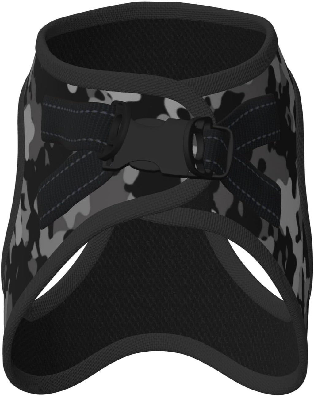 MUKIO Camouflage Black Camo No Pull Dog Harness Vest
