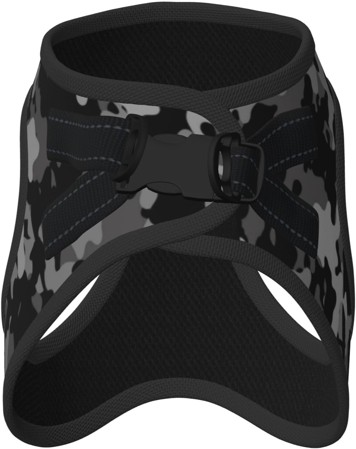 MUKIO Camouflage Black Camo No Pull Dog Harness Vest