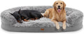 iweepet Fluffy Orthopedic Dog Beds for Jumbo & Giant Dogs,53'' Grey