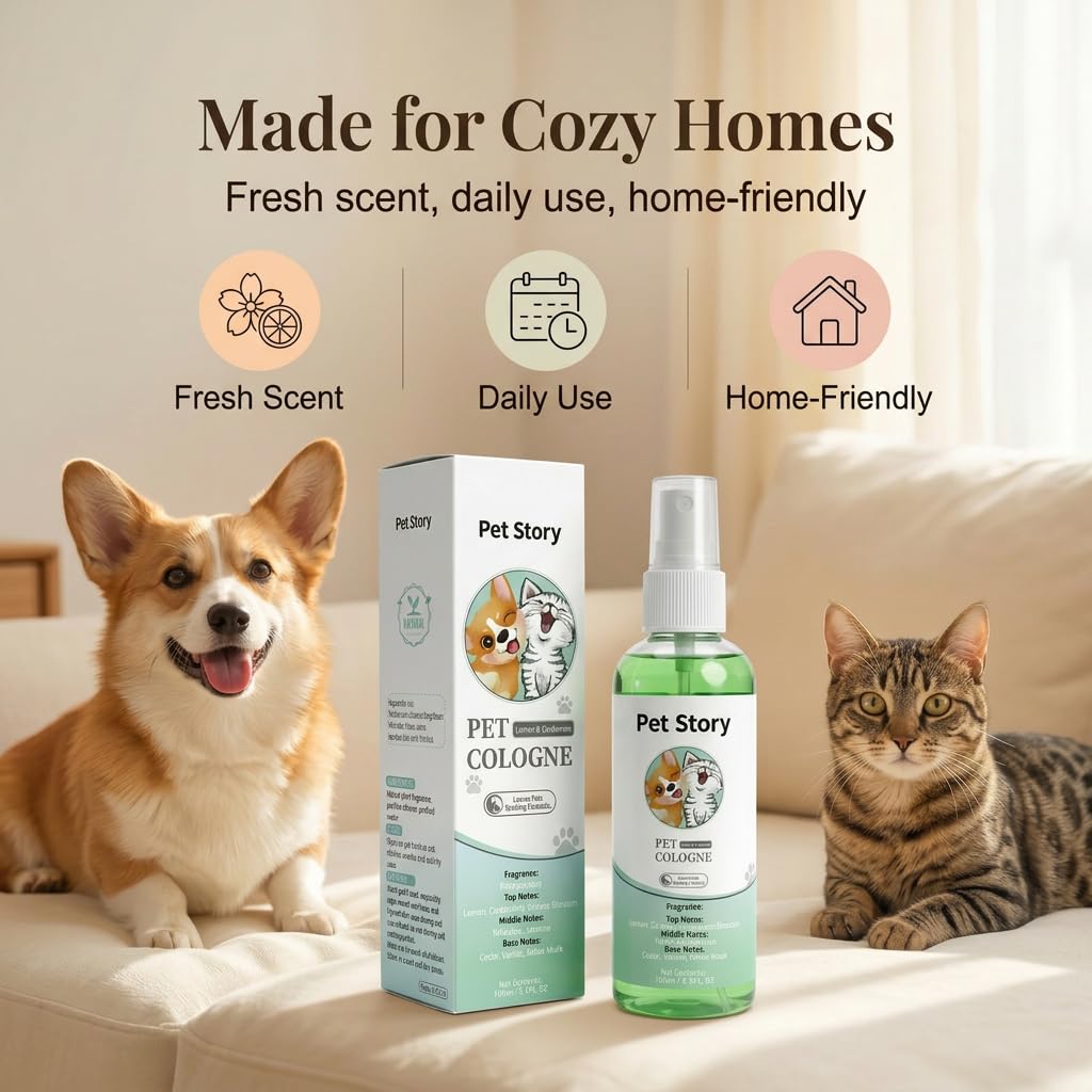 Dog & Cat Cologne | Long-Lasting Classic Scent
