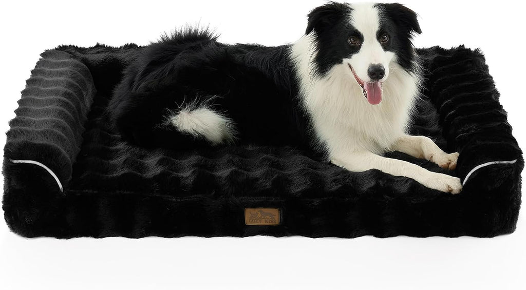 COZY KISS Orthopedic XL Dog Bed for Large Dog, Washable Pet Bed
