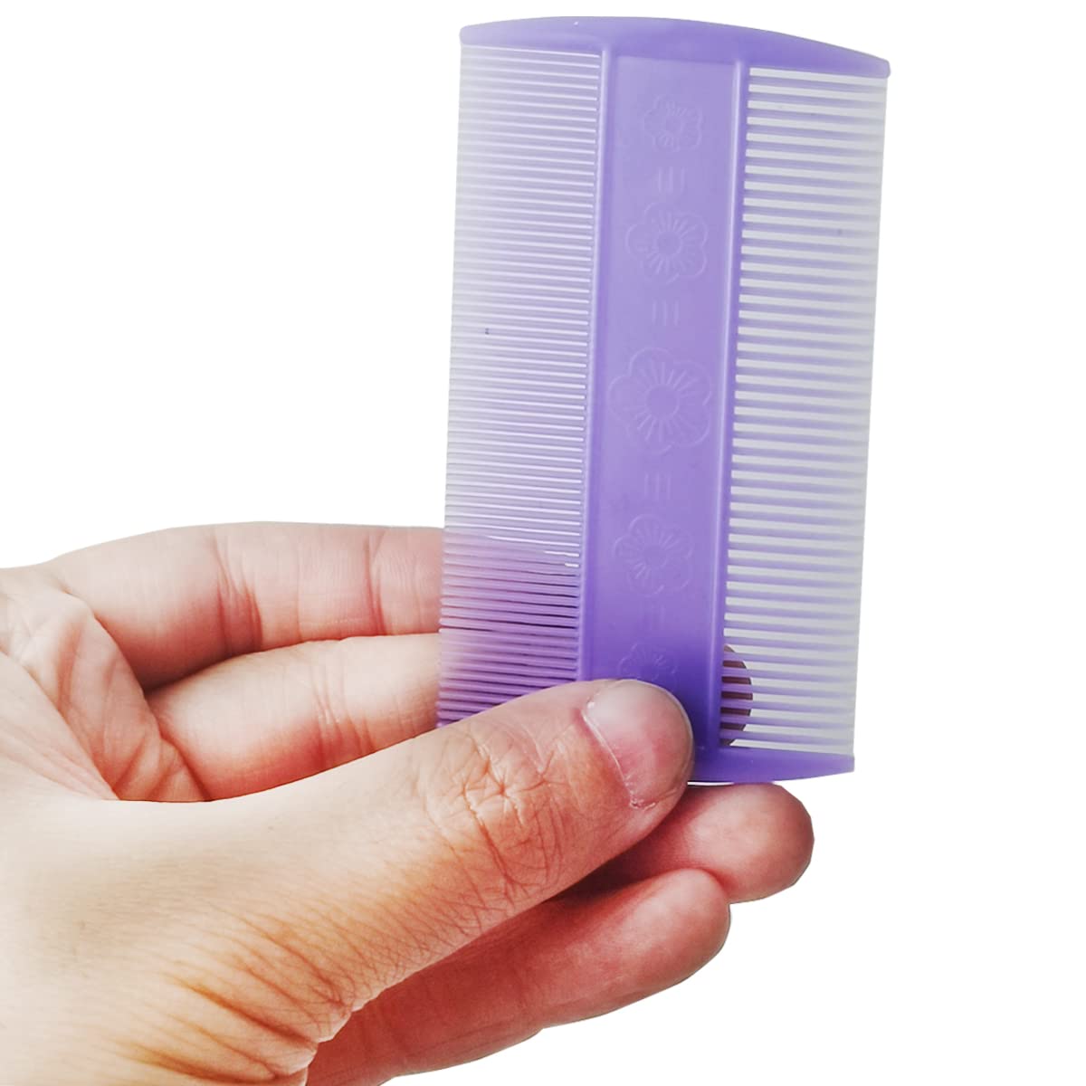 NSBELL 20PCS Comb for Cats, Lice Comb for Dogs, Double Sided Cat Comb for Short Hair of Pets or Humans (Assorted Colors)