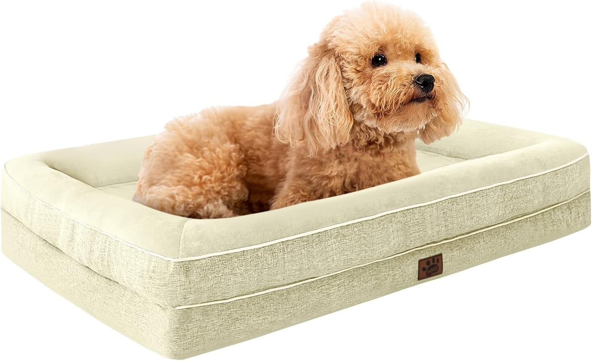Dog Bed Orthopedic Waterproof Memory Foam XL Non-Slip Washable Couch