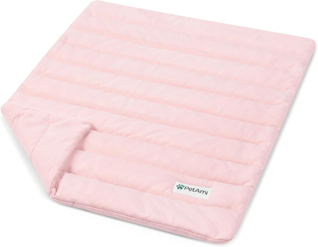PetAmi Dog Cooling Mat Blanket Pet Pad for Small Medium Cat, Small, 24x32